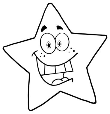 güler yıldız çizgi film karakteri.