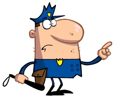 çizgi film karakteri Polis