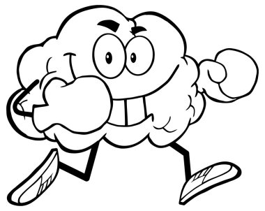 Boks eldivenleri ile beyin