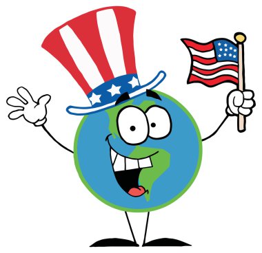 çizgi film gezegen 4 Temmuz Kutlamaları