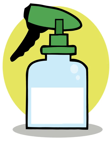 Botella de spray de jardinería — Vector de stock