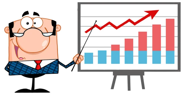 Gerente de Negócios feliz —  Vetores de Stock