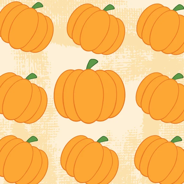 Fondo decorativo de calabaza — Vector de stock