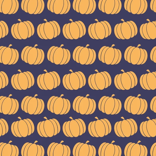 Fondo decorativo de calabaza — Vector de stock