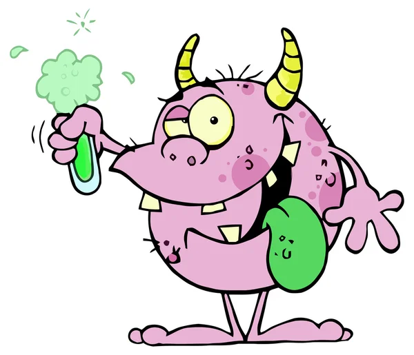 Cartoon Monster Character — Stock Vector
