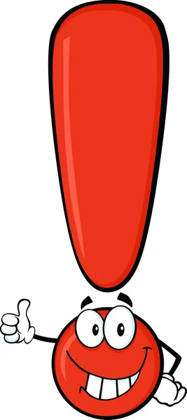 Point d'exclamation rouge — Image vectorielle