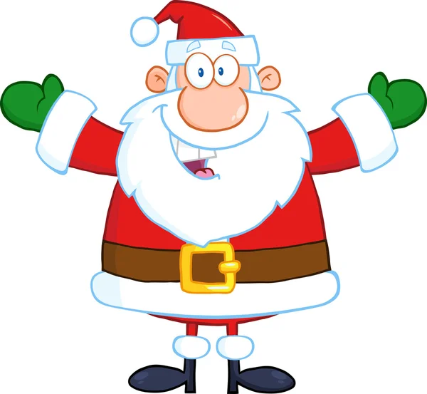 Szczęśliwego Świętego Mikołaja — Wektor stockowy