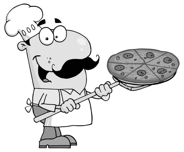 Personaje Chef de dibujos animados — Vector de stock