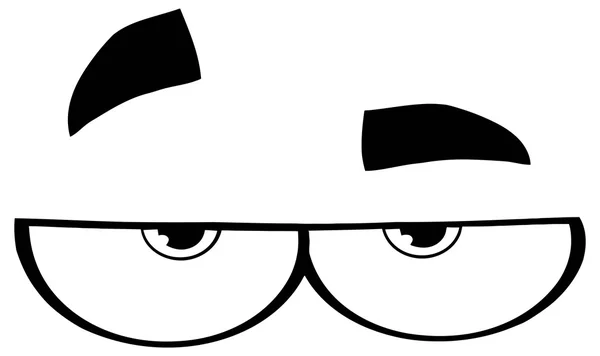 Cartoon karakter van de ogen — Stockvector