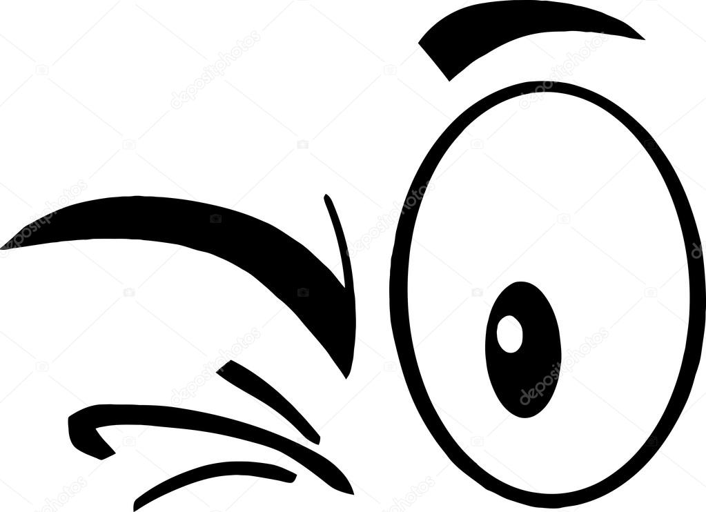 Winking Cartoon Eyes. Stock Vector Image by ©HitToon #61063887 Winking Cartoon Eyes. Stock Vector Image by ©HitToon #61063887