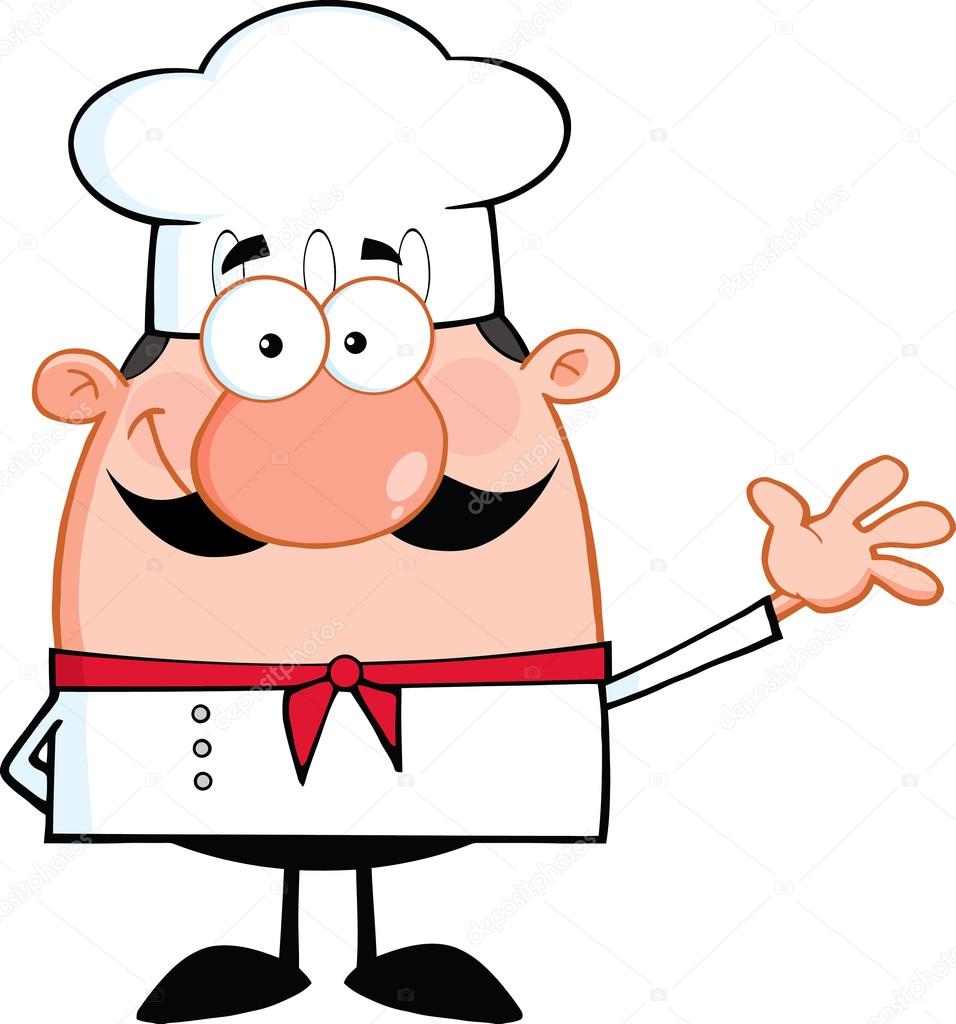 Little Chef  Character Waving