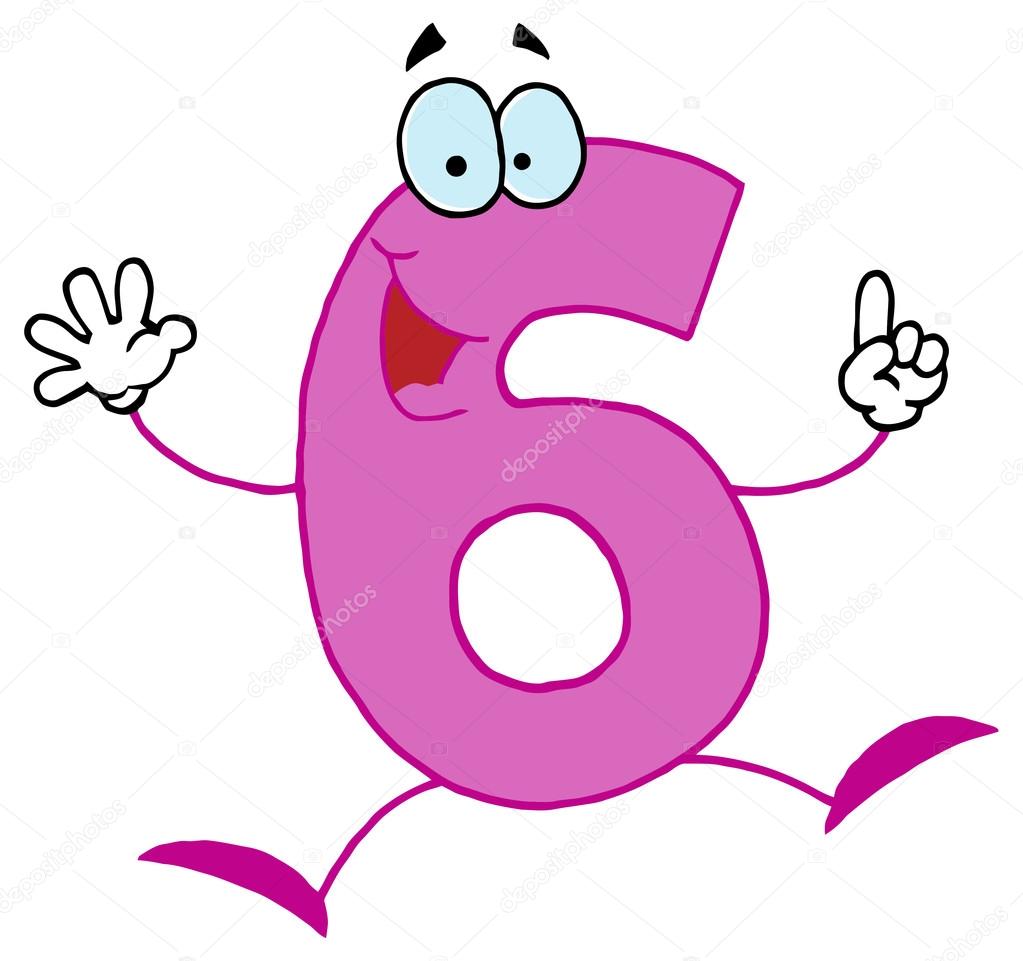 Resultado de imagen para NUMERO 6 ANIMADO