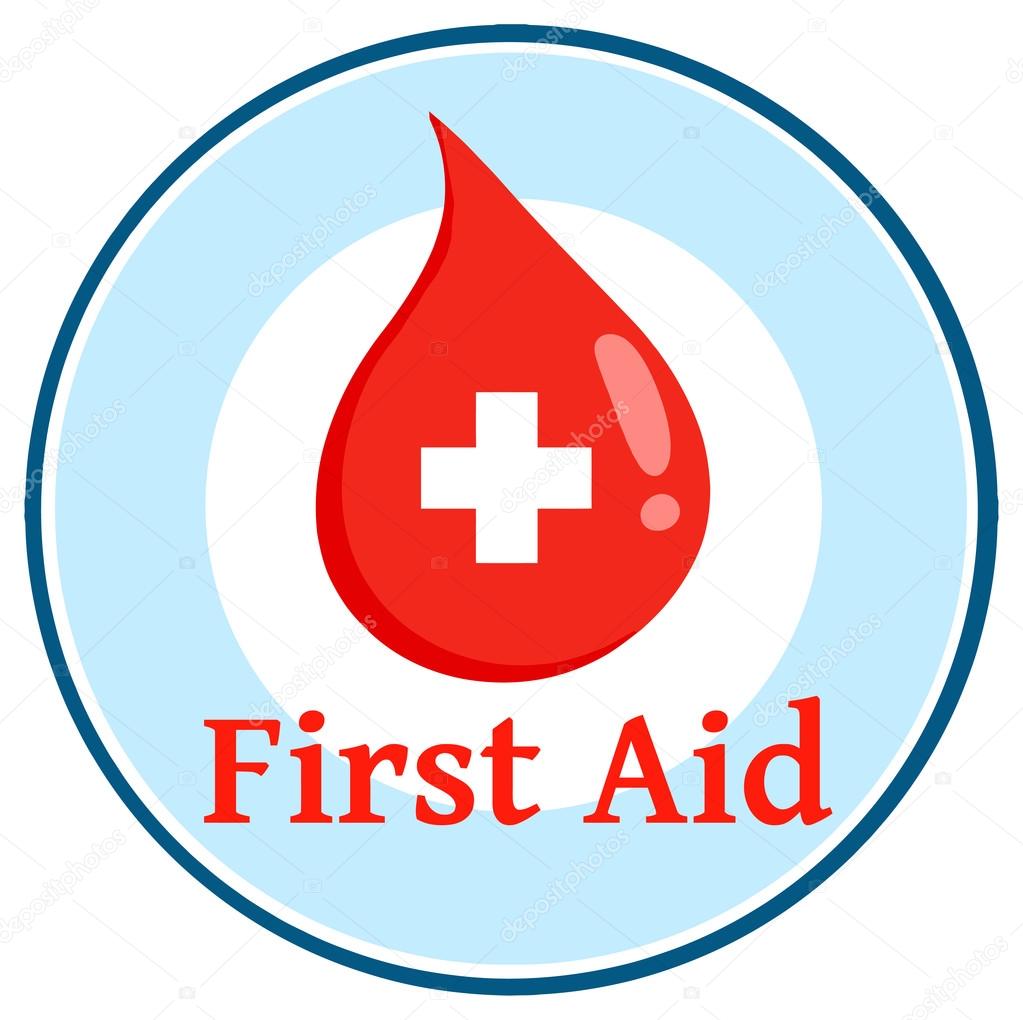 first aid Blood Drop