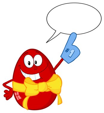 kırmızı mutlu Paskalya yortusu yumurta