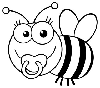 Bebek arı özetlenen