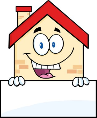 Evin boş işareti üzerinde