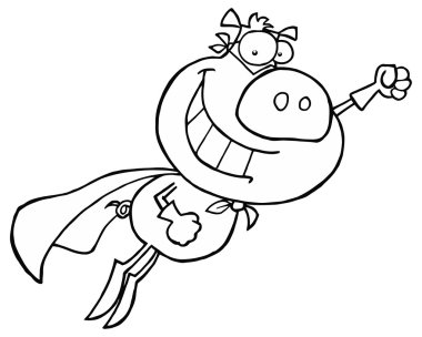 çizgi film süper domuz