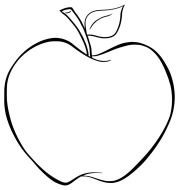 overzicht cartoon apple.