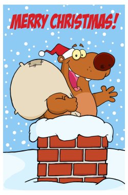 Noel Baba hediyeleri ile ayı