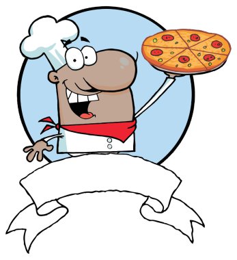 Şef tutar kadar Pizza