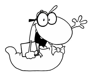 Defterinizle karikatür tırtıl