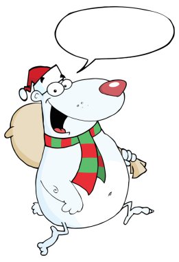 Noel polar bear Noel Baba