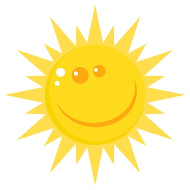 çizgi film güneş karakteri