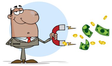 Mıknatıs ile mutlu adam