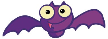 karikatür vampir yarasa