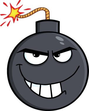 Kötü bomba çizgi film karakteri.