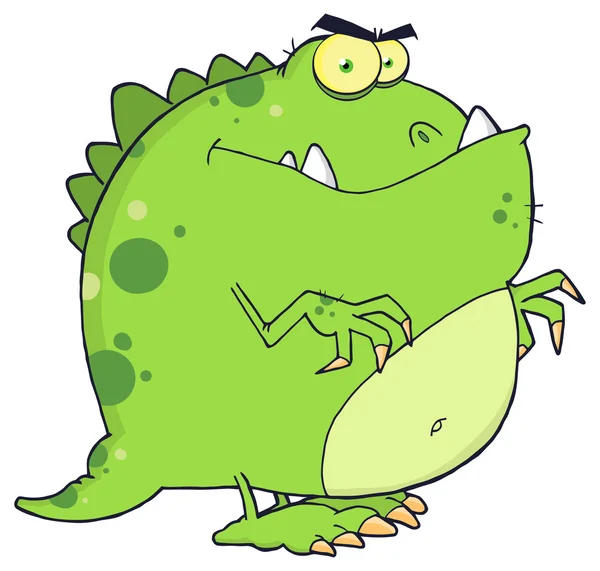 Dinosaur Cartoon Character — Stock Vector