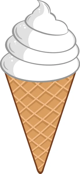 Конус мороженого. — стоковый вектор