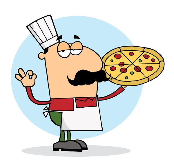 Cartoon Chef personaggio — Vettoriale Stock