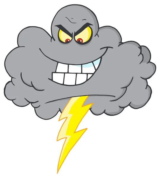 Storm Cloud With Thunderbolt Stock Vector Image by ©HitToon #61073279 Storm Cloud With Thunderbolt Stock Vector Image by ©HitToon #61073279