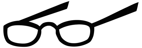 Eye Glasses on white — Stock Vector