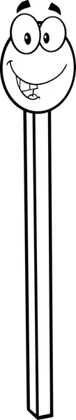 Glückliches Streichholz — Stockvektor