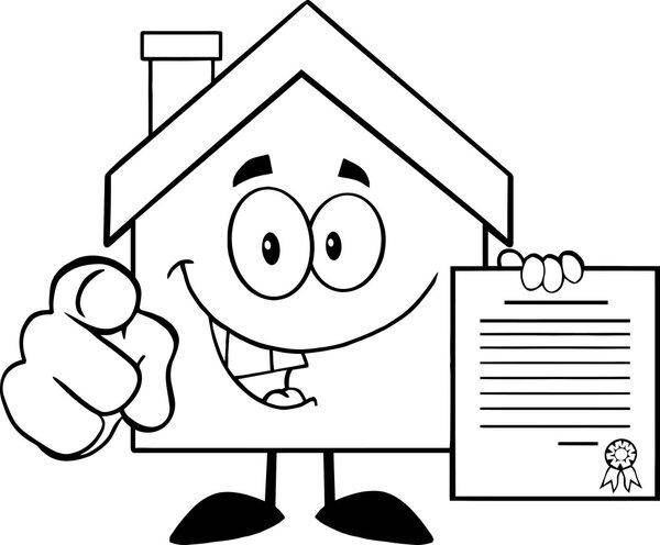 House  Holding A Contract