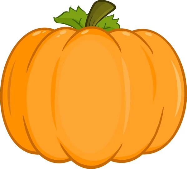 Ilustración de dibujos animados de calabaza — Vector de stock