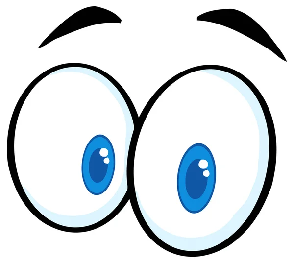 Cartoon Eyes character — Stock Vector