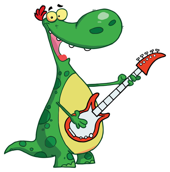 Персонаж мультфильма Крокодил
