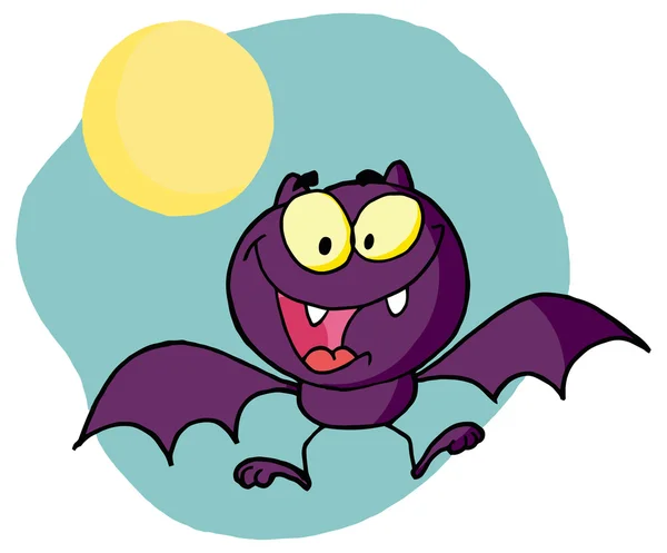 Bande dessinée Happy Bat — Image vectorielle