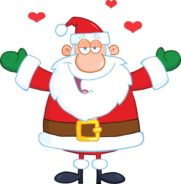 Feliz Santa Claus — Vector de stock