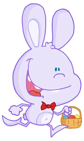 Cartoon påsk kanin — Stock vektor