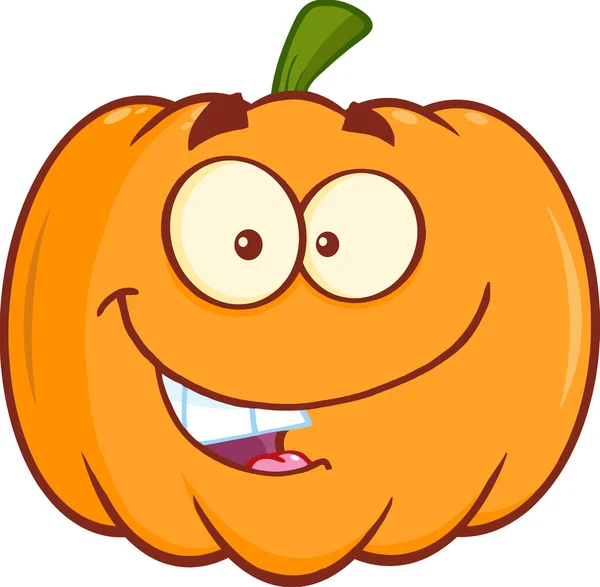 Calabaza divertida de Halloween — Vector de stock