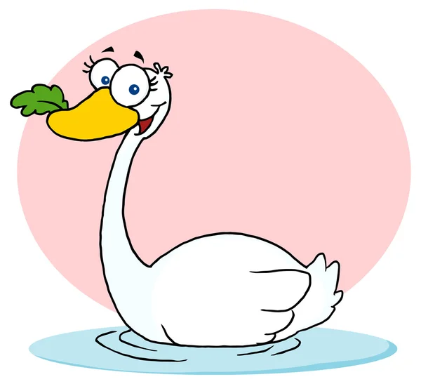 Cartoon goose animal — Stock Vector