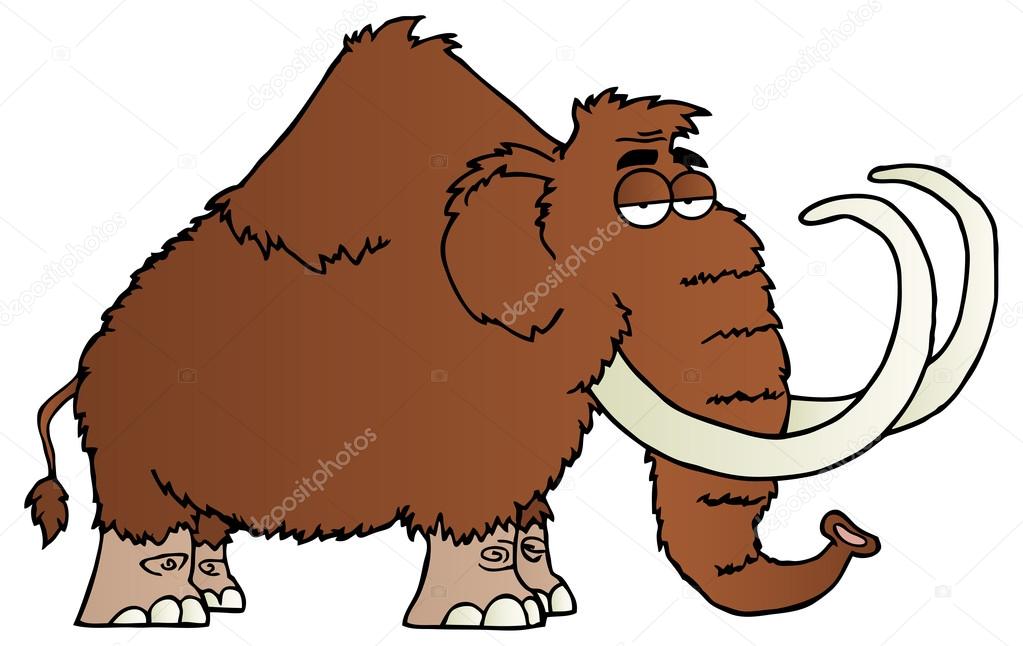 Mammoth Cartoon   Character