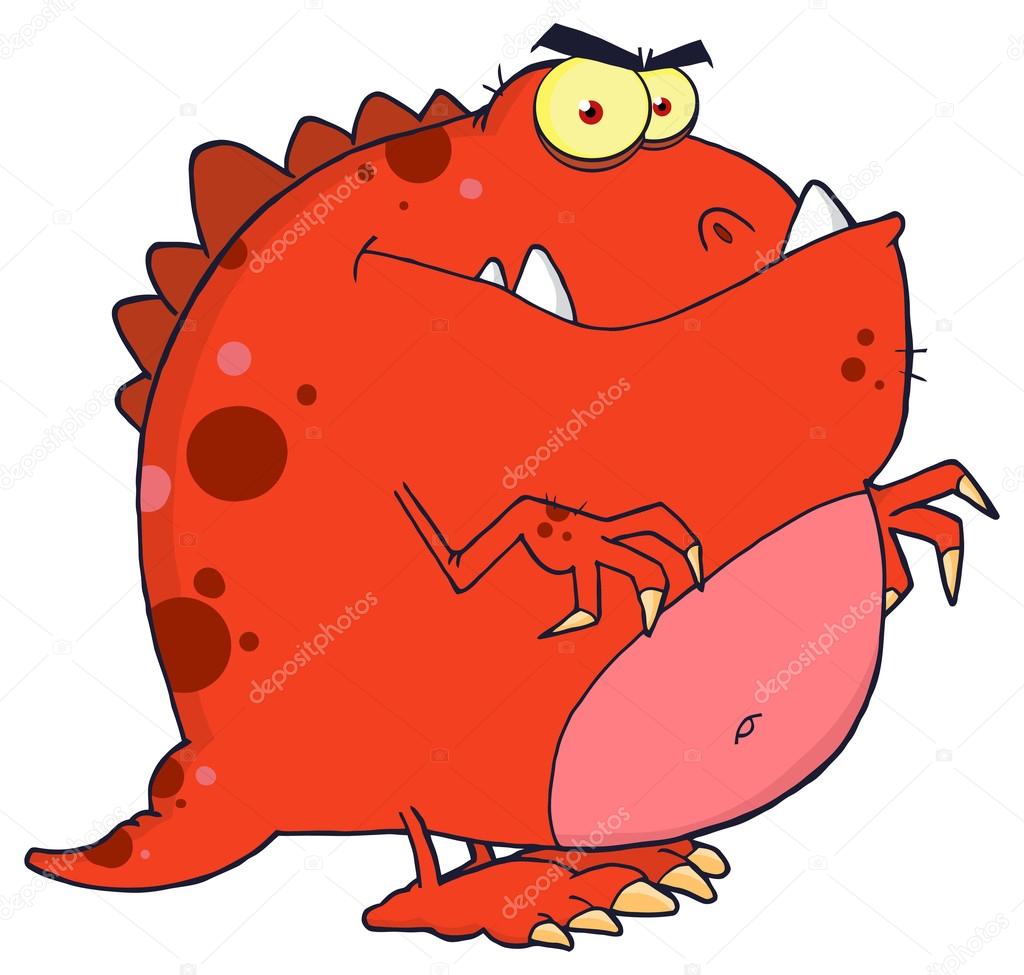 Red Dinosaur   Character