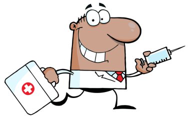 Doktor karakter karikatür