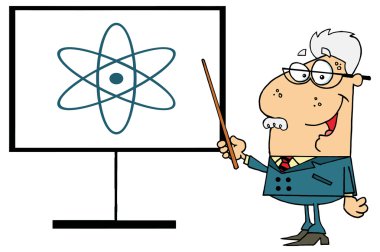 Öğretmen kartı işaretçisiyle