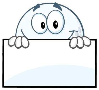 Golf topu işareti ile göz kırpıyor